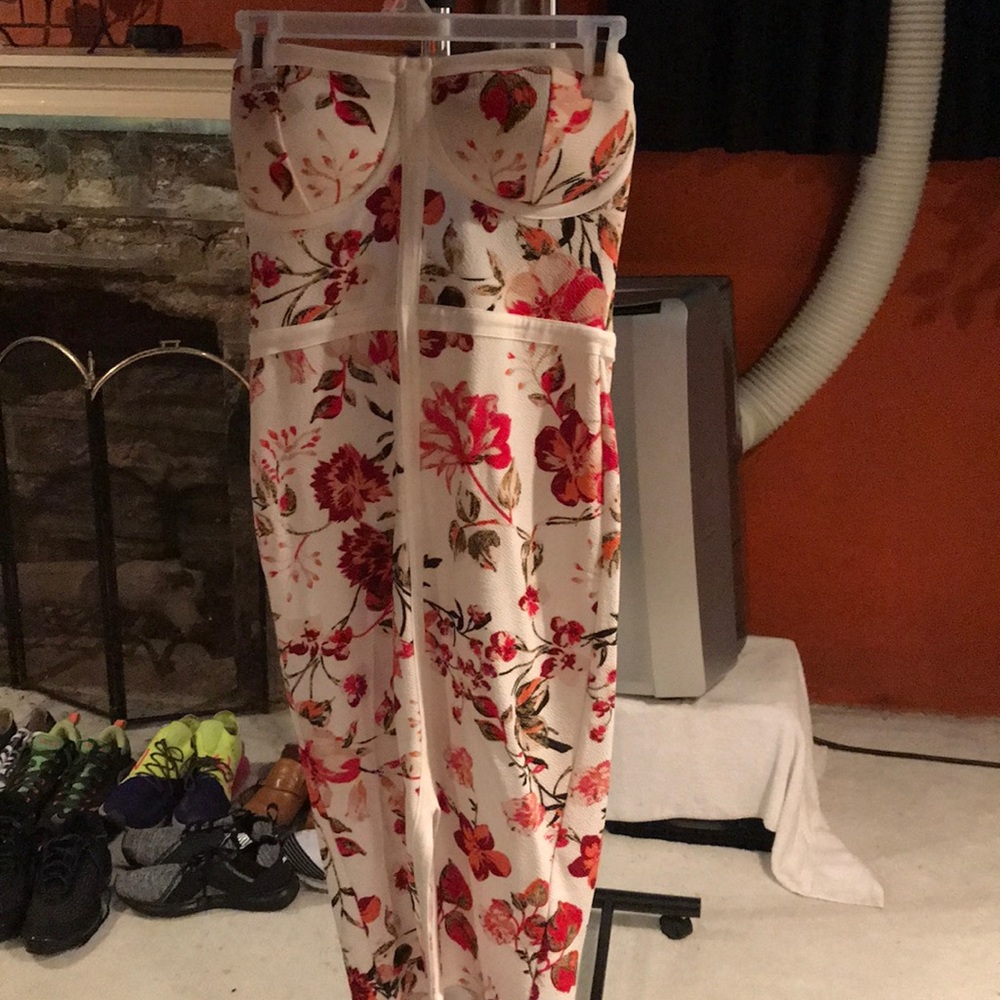 Women’s size M Floral Bustier Dress